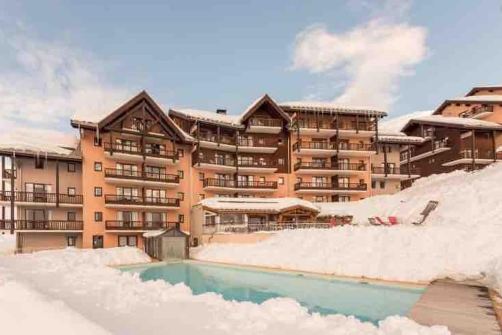 Appartement Pied Des Pistes 瓦尔梅尼耶 外观 照片